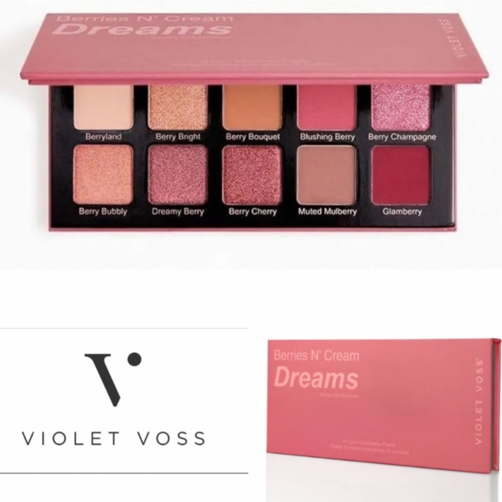 Violet Voss Eyeshadow Palette-Berries & Cream Dreams